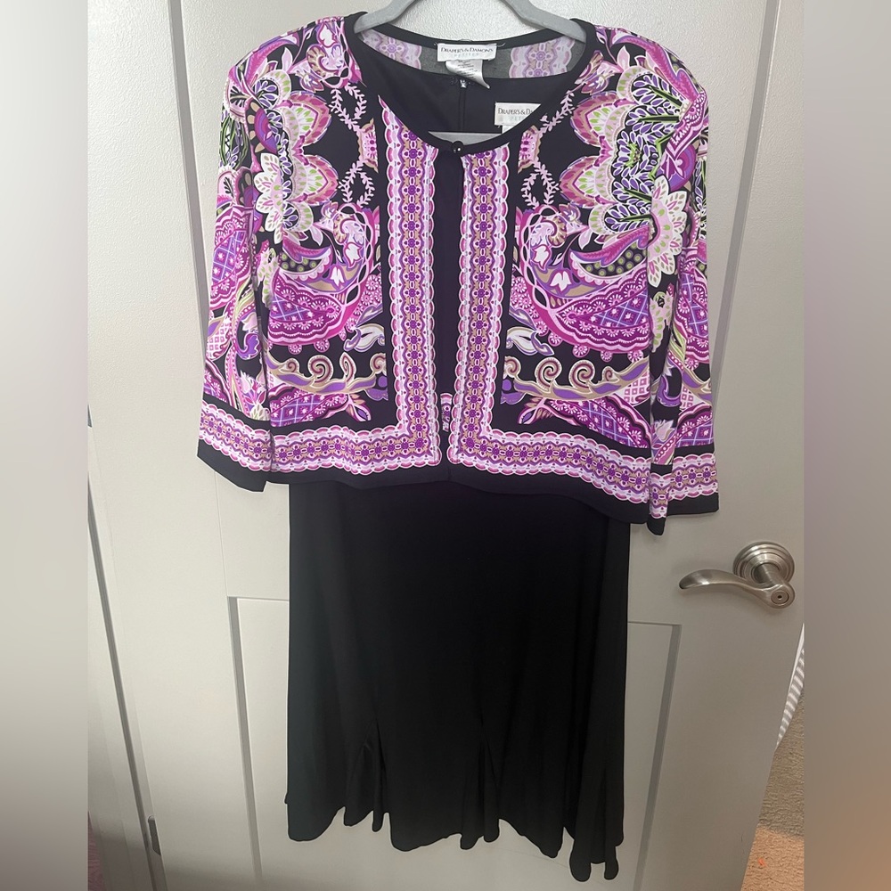 Vintage Drapers&Damons Women’s Dress Set Size 10P